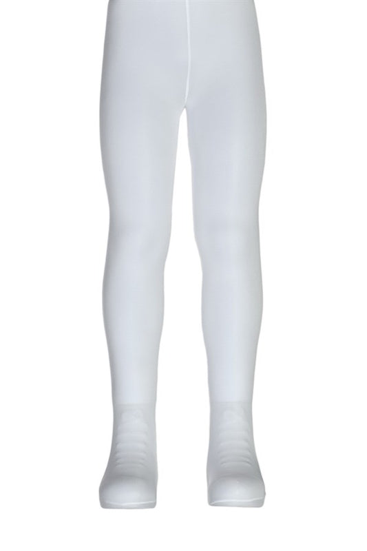 2 - Dore Plain Unisex Leggings - White