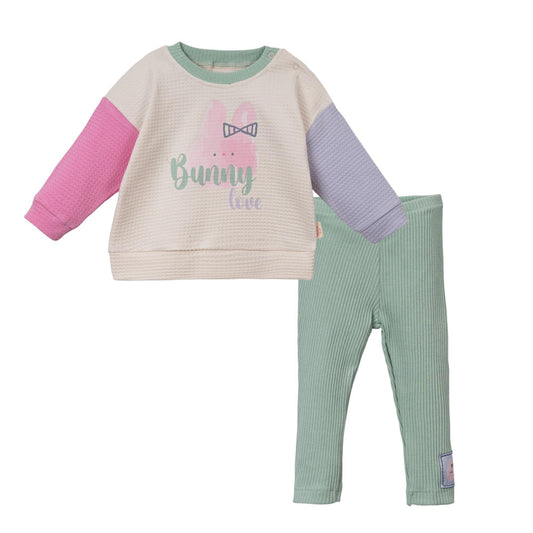 Baby Girl Bunny Colorful Set