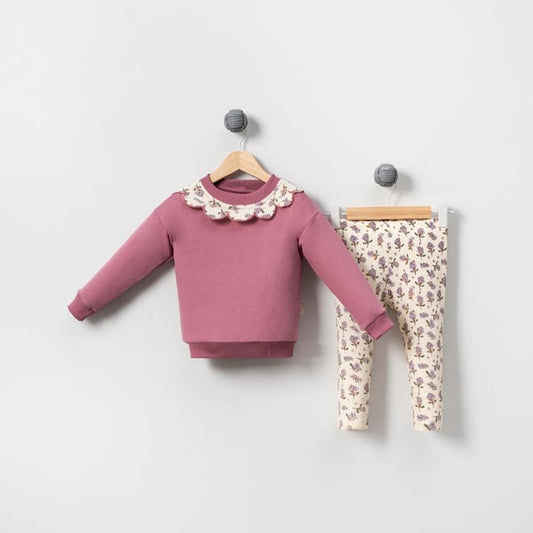 Baby Girl Collar Floral Set