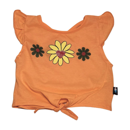 Girls - Orange & Flower Set