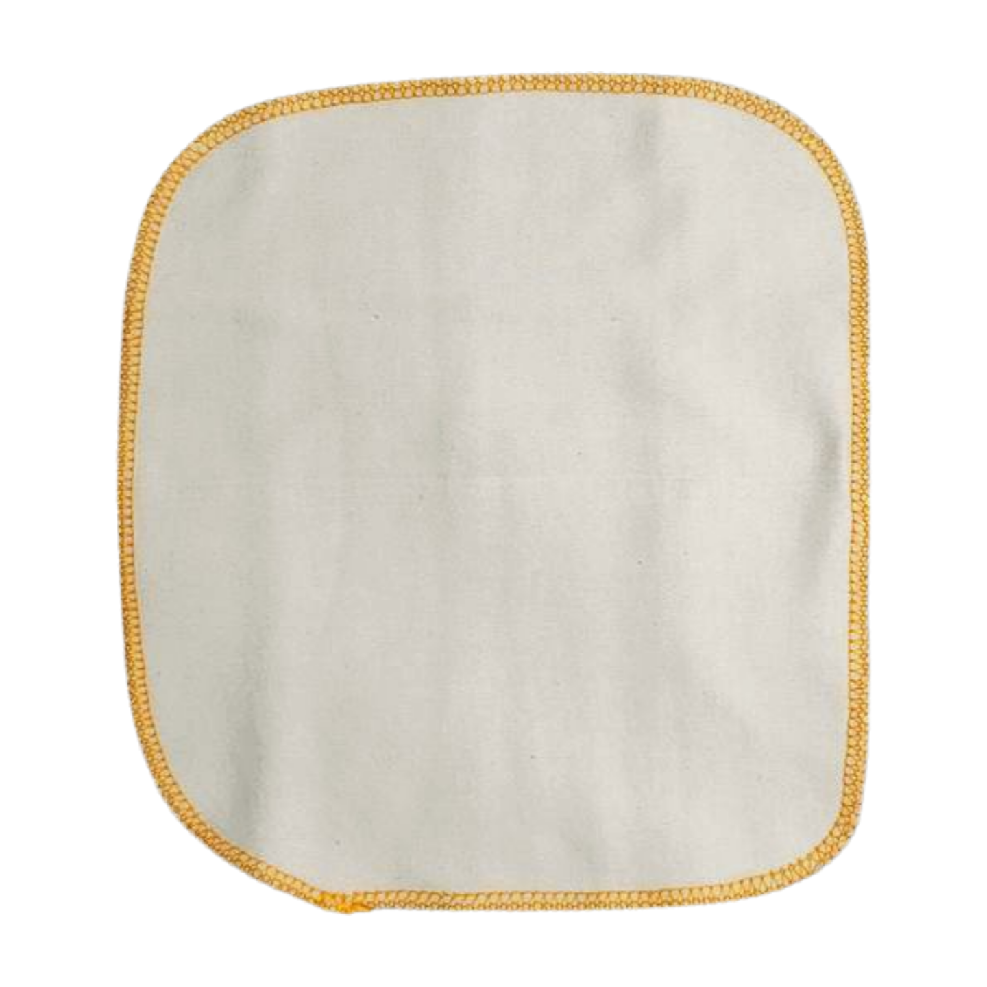 6 Baby washcloth - Natural muslin Cotton
