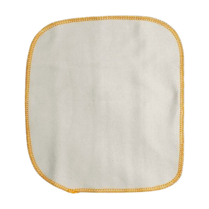 6 Baby washcloth - Natural muslin Cotton