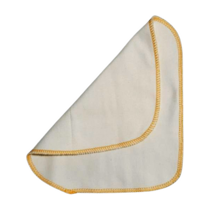 6 Baby washcloth - Natural muslin Cotton