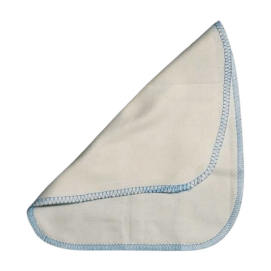 6 Baby washcloth - Natural muslin Cotton