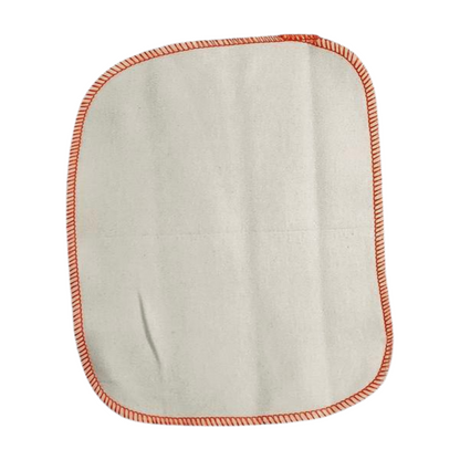 6 Baby washcloth - Natural muslin Cotton
