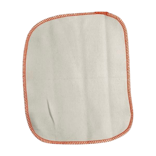 6 Baby washcloth - Natural muslin Cotton