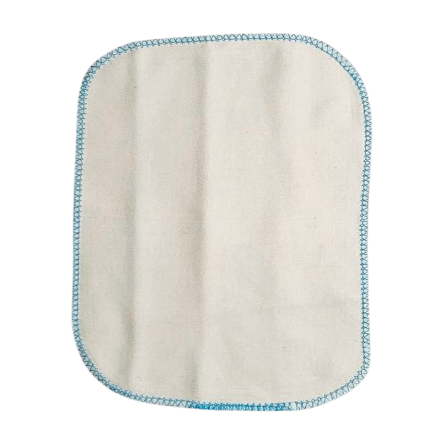 6 Baby washcloth - Natural muslin Cotton