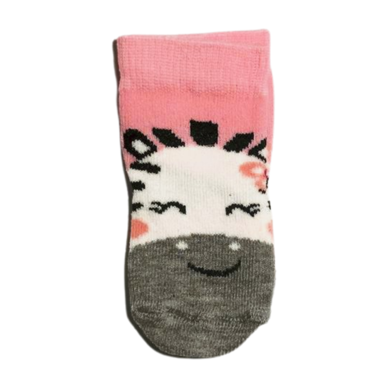 Adorable Baby Girl Socks - Set of 4 Pairs | 0 - 6 Months - Image 5