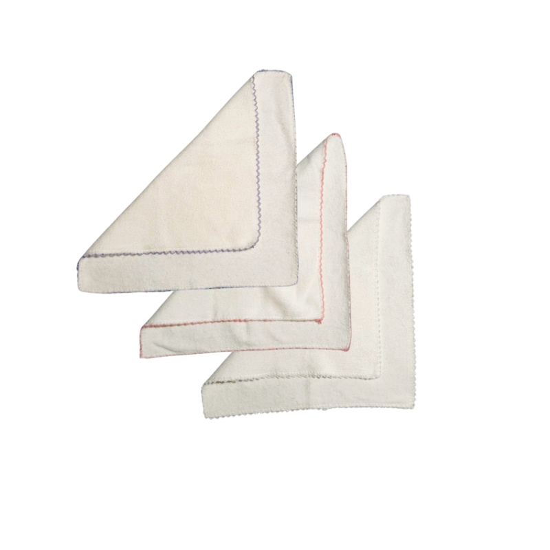 Unisex Baby Plain Burp Cloth - 3 Piece YPP