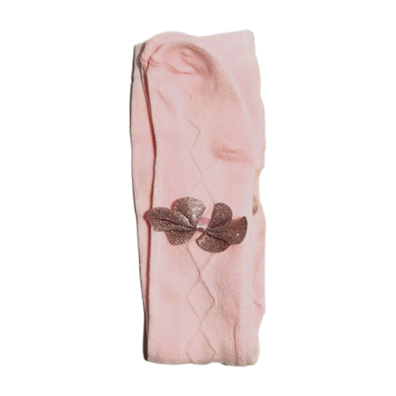 Adorable Girl Bow Bliss Leggings with Criss Cross - Image 3