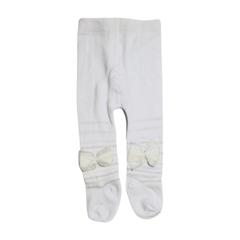Cute Girl Bow Delight Leggings with Chic Stripes - Image 6