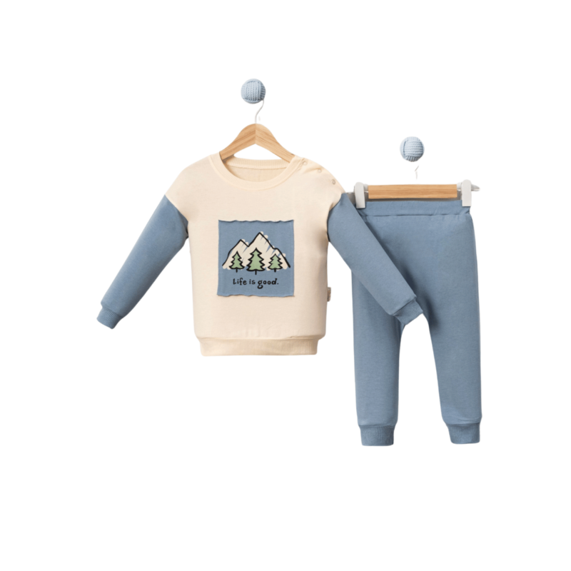 Nature's Little Explorer Blue Baby Set