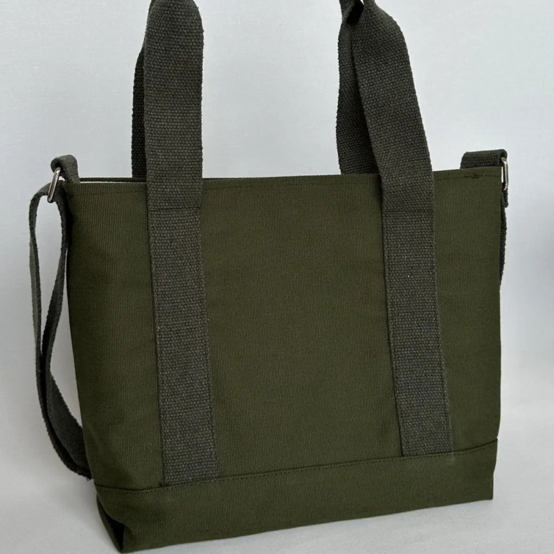 Olive Canvas Bag - Image 2